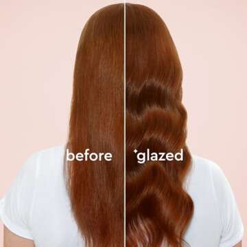 Glaze Conditioning Gloss - Tinted Moisturizer for Vibrant Red/Auburn Hair - Boosts Color, Repairs Da...