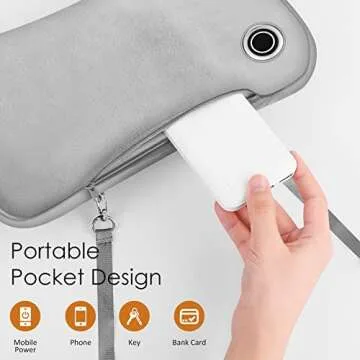 Hand Warmers Rechargeable, Portable Graphene Heated Gloves Handwarmers Bag with 10000MAH Power Bank&...