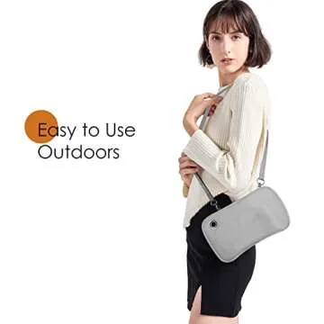 Hand Warmers Rechargeable, Portable Graphene Heated Gloves Handwarmers Bag with 10000MAH Power Bank&3 Heat Modes, Fast Electric Heating Pad Pouch for Women,Kids, Hunting,Camping&Xmas Gifts