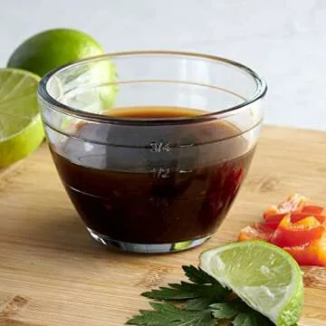 Anchor Hocking 4-IN-1 PREP BOWLS. 6 Piece set (3 Bowls and 3 lids)