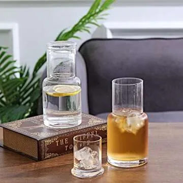 Upgrade Your Nighttime Hydration with Bedside Carafe Set
