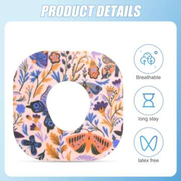 25 Adhesive Patches for Dexcom G7 - Waterproof & Stylish Covers