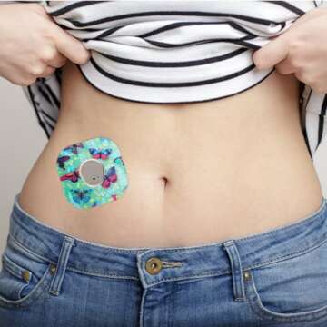 25 Adhesive Patches for Dexcom G7 - Waterproof & Stylish Covers