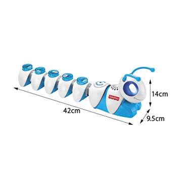 Fisher-Price Think & Learn Code-a-Pillar Twist preschoolers can Practice Their Problem-Solving Skills as They Program Code-a-Pillar Twist to Move in All Sorts of Cool Directions!