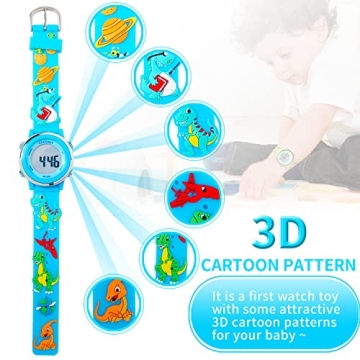 CUCUBIT Potty Training Watch for Kids with Long Battery Life