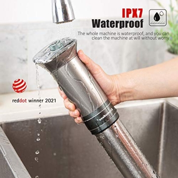 KitchenBoss G320 Sous Vide Cooker Ultra-Quiet Waterproof Design