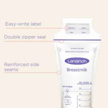 Lansinoh Breast Milk Storage Bags 50