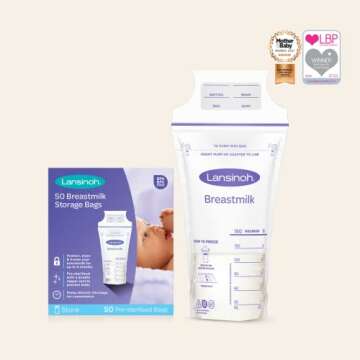 Lansinoh Breast Milk Storage Bags 50