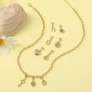 Rambling Rose Bohemia Gold Color Crystal Star Moon DIY Necklace,Tassel Pendant Necklaces,For Women Party Jewelry Accessories