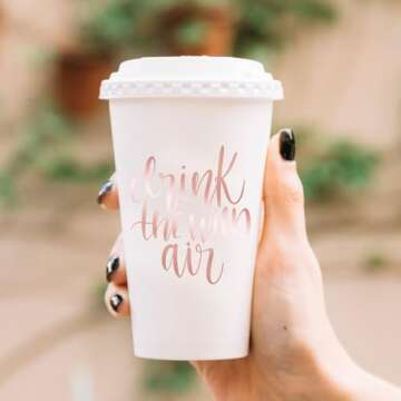 GIRAFVINYL Rose Gold Holographic Vinyl Permanent, Rose Gold Permanent Vinyl 6 Sheets Rose Pink Adhesive Vinyl for DIY Cup, Home, Car Christmas Decorations, 12" x 12"