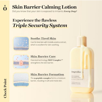 ONGREDIENTS Skin Barrier Calming Lotion for Sensitive Skin