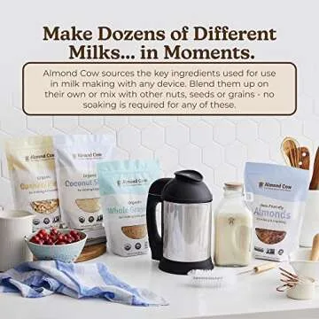 Almond Cow Whole Grain Oats for Plant-Based Milk