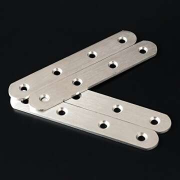 Alise Stainless Steel Brace Brackets - Durable & Stylish Mending Plates