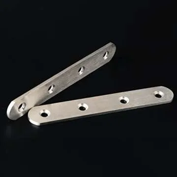 Alise Stainless Steel Brace Brackets - Durable & Stylish Mending Plates