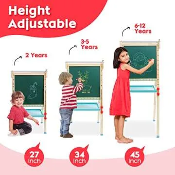 Art Easel for Kids - Double-Sided with Accessories