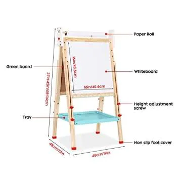 Art Easel for Kids - Double-Sided with Accessories