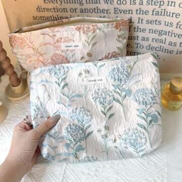 Sminra Makeup Bag Large Cute Organizer for Women