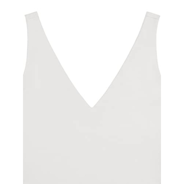 Reoria Women's Sexy Plunge Bodysuit for Effortless Style
