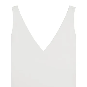 Reoria Women's Sexy Plunge Bodysuit for Effortless Style