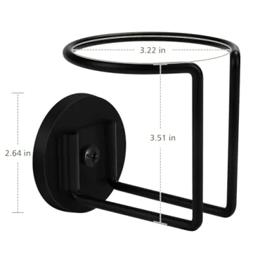 Durable Magnetic Cup Holder for Tractor Mower Truck & More