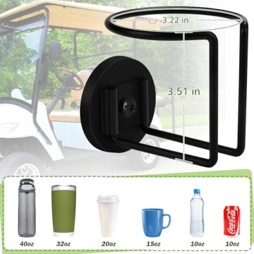 Durable Magnetic Cup Holder for Tractor Mower Truck & More