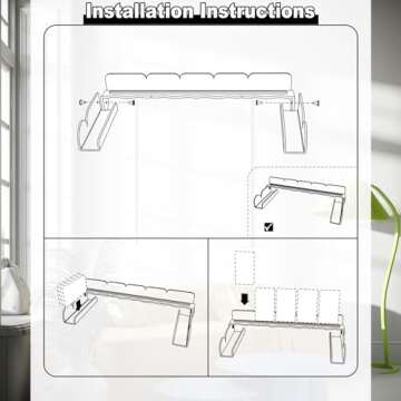 Beautyflier Tarot Card Holder Stand, Tarot Deck Display Stand with Card Holder, Acrylic Display Stand for Displaying Your Daily Affirmation Cards, Tarot Reading & Witchy Decoration Gift (Stand Only)