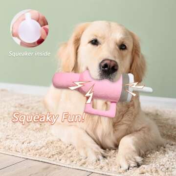 LWBMG Cute Squeaky Dog Toys for All Dogs