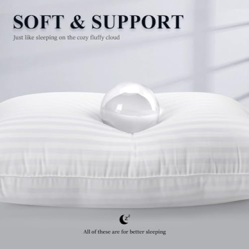 COZSINOOR Queen Bed Pillows - Luxurious Comfort for All Sleepers
