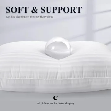 COZSINOOR Queen Bed Pillows - Luxurious Comfort for All Sleepers