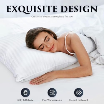 COZSINOOR Queen Bed Pillows - Luxurious Comfort for All Sleepers