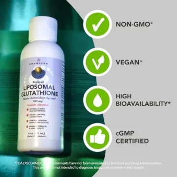 Amandean Liposomal Glutathione Booster for Energy and Immunity