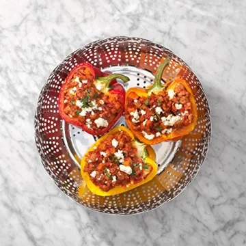 Healthy Cooking Made Easy with OXO Pop-Up Steamer