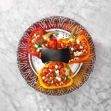 Healthy Cooking Made Easy with OXO Pop-Up Steamer