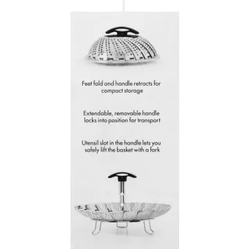 Healthy Cooking Made Easy with OXO Pop-Up Steamer