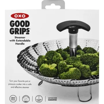 Healthy Cooking Made Easy with OXO Pop-Up Steamer