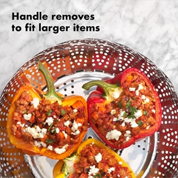 Healthy Cooking Made Easy with OXO Pop-Up Steamer