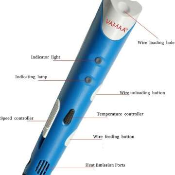 Vamma 3D Printer Pen for Creative 3D Drawing
