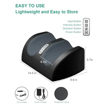 Shiatsu Foot Massager with Heat - Great Gift for Moms