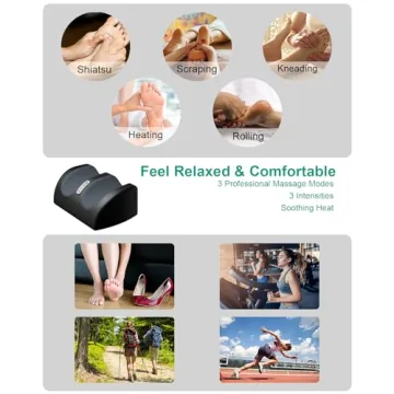 Shiatsu Foot Massager with Heat - Great Gift for Moms