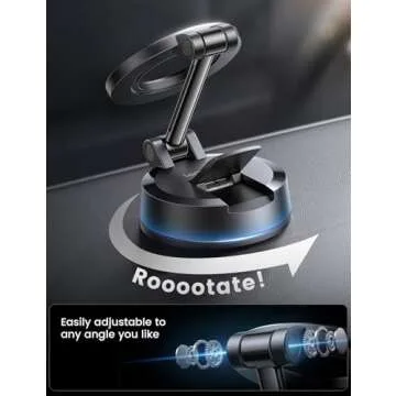 Lamicall MagSafe Car Mount with 70LBS Suction Power