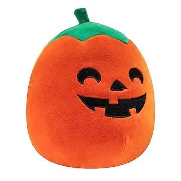 Squishmallows Original 8-Inch Paige The Pumpkin - Official Jazwares Plush - Collectible Soft & Squis...