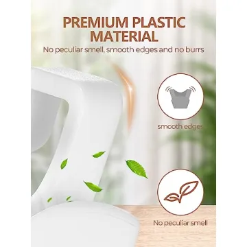 Space Saving Hanger Hooks by HOUSEDAY - 20 Pack