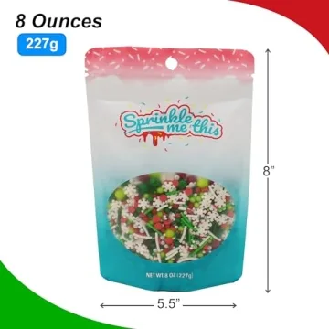 Under the Mistletoe 8 Oz Christmas Sprinkle Mix