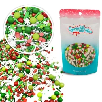Under the Mistletoe 8 Oz Christmas Sprinkle Mix
