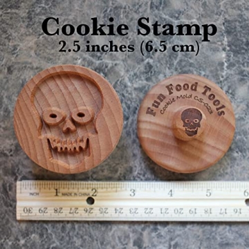 Wood Cookie Stamp for Fun Decorated Cookies