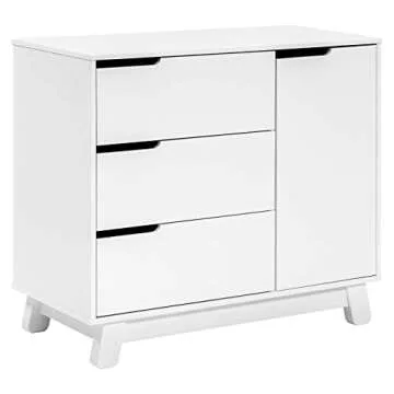 Babyletto Hudson 3-Drawer Changer Dresser in White