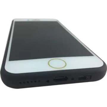 Streetwise High Voltage Cell Phone Stun Gun Flashlight with Loud Alarm - FRiPHONE 14,000,000 USB Rechargeable for Self Defense, Mini Pocket Stun Gun for Women, Personal Keychain Protection, Black