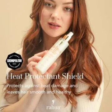 Rahua Heat Protection Spray for Hair, 6.5 Fl. Oz, Multi Formulated Heat Shield Hair Spray Helps Protect Against Heat, Lightweight Hair Care Heat Protectant Enriched with Vitamin E, Aloe Vera, Keratin
