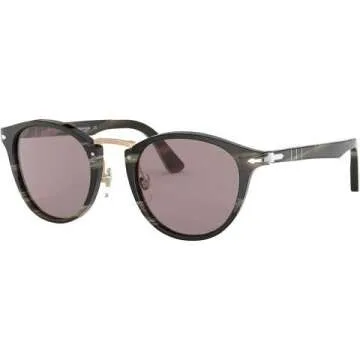 Persol PO3108S Round Sunglasses for Timeless Elegance