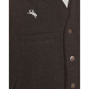 Wyoming Traders Men's Wool Vest - Stylish & Warm